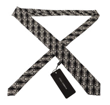 Load image into Gallery viewer, Dolce & Gabbana Elegant Floral Print Silk Bow Tie