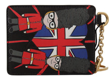 Load image into Gallery viewer, Dolce & Gabbana Elegant Leather Coin Wallet With Keyring