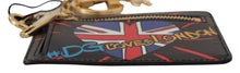 Load image into Gallery viewer, Dolce & Gabbana Elegant Leather Coin Wallet With Keyring