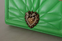Load image into Gallery viewer, Dolce & Gabbana Elegant Leather iPhone Wallet Case with Chain