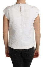Load image into Gallery viewer, Dolce & Gabbana Elegant White Cotton Blend Blouse