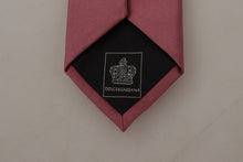 Load image into Gallery viewer, Dolce & Gabbana Elegant Pink Silk Bow Tie