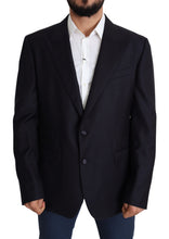 Load image into Gallery viewer, Dolce & Gabbana Elegant Black Virgin Wool Men's Blazer