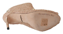 Load image into Gallery viewer, Dolce & Gabbana Elegant Lace Stilettos with Crystal Accents