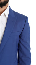 Load image into Gallery viewer, Dolce & Gabbana Exquisite Blue Wool Martini Blazer Jacket