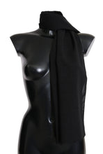Load image into Gallery viewer, Dolce & Gabbana Elegant Black Wool Blend Scarf