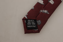Load image into Gallery viewer, Dolce & Gabbana Maroon Elegance Silk Tie