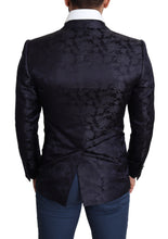 Load image into Gallery viewer, Dolce & Gabbana Elegant Silk Blend Martini Blazer in Blue