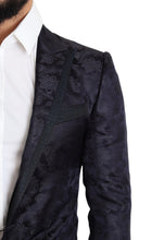 Load image into Gallery viewer, Dolce & Gabbana Elegant Silk Blend Martini Blazer in Blue