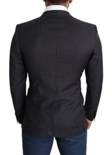Load image into Gallery viewer, Dolce & Gabbana Elegant Black Virgin Wool Martini Blazer