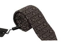 Load image into Gallery viewer, Dolce & Gabbana Elegant Silk Black and White Bow Tie