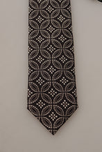 Load image into Gallery viewer, Dolce & Gabbana Elegant Silk Black and White Bow Tie