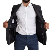 Load image into Gallery viewer, Dolce & Gabbana Elegant Black Virgin Wool Martini Blazer