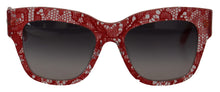 Load image into Gallery viewer, Dolce & Gabbana Sicilian Lace Accented Designer Sunglasses