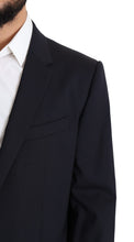 Load image into Gallery viewer, Dolce & Gabbana Exquisite Black Wool Stretch Martini Blazer