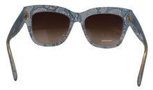Load image into Gallery viewer, Dolce & Gabbana Elegant Lace-Trimmed Gradient Sunglasses