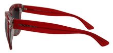 Load image into Gallery viewer, Dolce & Gabbana Elegant Red Lace-Insert Sunglasses