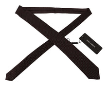 Load image into Gallery viewer, Dolce & Gabbana Elegant Geometric Silk Bow Tie
