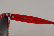 Load image into Gallery viewer, Dolce & Gabbana Elegant Red Lace-Insert Sunglasses