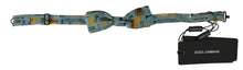 Load image into Gallery viewer, Dolce & Gabbana Elegant Mint Green Jazz Club Silk Bow Tie