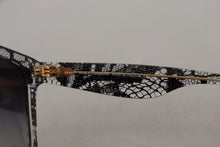 Load image into Gallery viewer, Dolce & Gabbana Elegant White Lace Applique Sunglasses