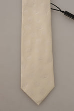 Load image into Gallery viewer, Dolce & Gabbana Elegant Off-White Silk Bow Tie
