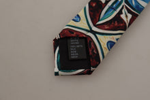 Load image into Gallery viewer, Dolce & Gabbana Multicolor Majolica Silk Tie