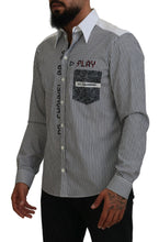 Load image into Gallery viewer, Dolce & Gabbana Classic Black and White Striped Button-Down Shirt