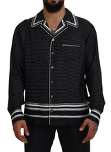 Load image into Gallery viewer, Dolce & Gabbana Elegant Silk Polka Dot Pajama Top