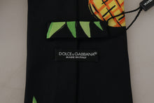 Load image into Gallery viewer, Dolce & Gabbana Elegant Black Silk Tie for Sophisticated Style