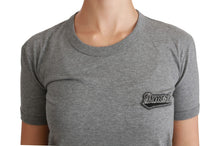 Load image into Gallery viewer, Dolce & Gabbana Chic Gray Amore Patch Crewneck Tee