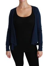Load image into Gallery viewer, Dolce & Gabbana Elegant Blue Cashmere-Silk Cardigan
