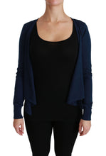 Load image into Gallery viewer, Dolce & Gabbana Elegant Blue Cashmere-Silk Cardigan