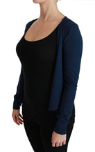 Load image into Gallery viewer, Dolce & Gabbana Elegant Blue Cashmere-Silk Cardigan