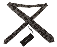 Load image into Gallery viewer, Dolce & Gabbana Elegant Silk Geometric Bow Tie