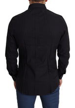 Load image into Gallery viewer, Dolce & Gabbana Sleek Black Cotton Dress Shirt