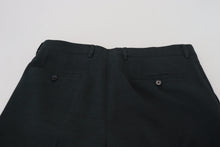 Load image into Gallery viewer, Dolce & Gabbana Blue Wool Slim Fit Formal Pants