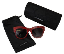 Load image into Gallery viewer, Dolce & Gabbana Chic Sicilian Lace Tinted Sunglasses