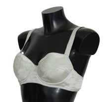 Load image into Gallery viewer, Dolce & Gabbana Elegant Floral Lace Silk Bra