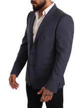 Load image into Gallery viewer, Dolce & Gabbana Elegant Blue Wool Martini Blazer Jacket