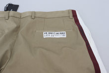 Load image into Gallery viewer, Dolce & Gabbana Two-Tone White & Brown Chic Cotton Pants