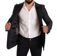 Load image into Gallery viewer, Dolce & Gabbana Elegant Patterned Slim Fit Blazer Jacket