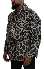 Load image into Gallery viewer, Dolce & Gabbana Multicolor Leopard Print Parka Jacket