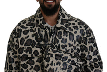 Load image into Gallery viewer, Dolce & Gabbana Multicolor Leopard Print Parka Jacket