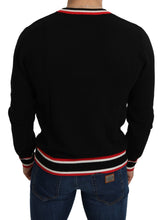 Load image into Gallery viewer, Dolce & Gabbana Elegant Black Cashmere Crew Neck Sweater