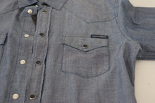 Load image into Gallery viewer, Dolce & Gabbana Elegant Casual Blue Cotton Shirt