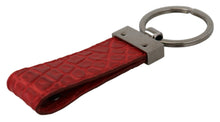Load image into Gallery viewer, Dolce & Gabbana Chic Red Leather Keychain & Charm Accessory