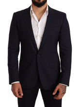 Load image into Gallery viewer, Dolce & Gabbana Elegant Navy Martini Blazer by Renowned Tailors