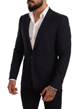 Load image into Gallery viewer, Dolce & Gabbana Elegant Navy Martini Blazer by Renowned Tailors