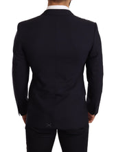 Load image into Gallery viewer, Dolce & Gabbana Elegant Navy Martini Blazer by Renowned Tailors